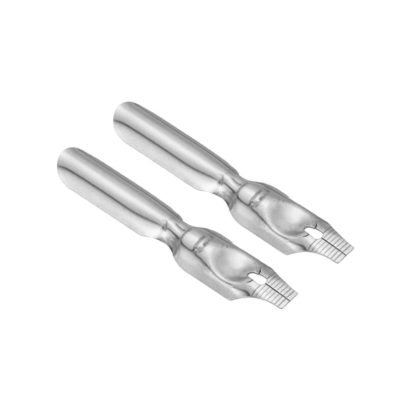 Uxcell 3mm Line Width Fountain Pen Nib Replacement 201 Stainless Steel for Drawing Writing 2 Pack