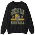 Americans Team Football Sweater. Crewneck Sport Classic Sweat.Black