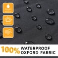thumbnail image 3 of Funda para muebles de patio ONBRILL, 325 x 213 x 71 cm, impermeable, negra, 3 of 8