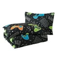 thumbnail image 4 of Video Gamer Set Black 3-Piece Ultra Soft Microfiber Comforter Set - Full, 4 of 7