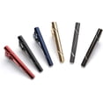 thumbnail image 2 of 6 uds Clips de corbata para hombres Clip de barra de corbata Set para corbatas regulares corbata boda negocios corbata Clips oso de fresa Producto electrónico, 2 of 4