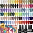 thumbnail image 1 of Set de esmaltes de uñas en gel JODSONE All Seasons, 60 unidades, con capa base, 1 of 8
