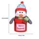 thumbnail image 2 of Bearachild Bolsa de regalo, soporte para regalo, tarro de caramelo, forro polar multiusos, colgante de Navidad, accesorios para festivales, saco de Kits de decoración para fiestas Forma de pingüino Bearachild HA069770-05, 2 of 6