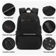 thumbnail image 2 of Mochila De Almuerzo Antirrobo Impermeable A Portátil 15,6i Diseño De La Tela Oxford Modelo Negro, 2 of 4