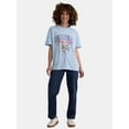 thumbnail image 2 of Tom and Jerry Women’s Graphic Tee with Short Sleeves, Sizes XXS-XXL, 2 of 5