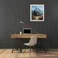 thumbnail image 3 of Maki 15x18 White Modern Wood Framed Wall Art Titled - Base Camp Ii, 3 of 6
