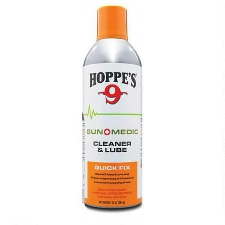 HOPPES GUN MEDIC CLEANER AND LUBE UNIVERSAL (Best Gun Lube And Cleaner For Ar 15)