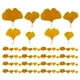 thumbnail image 1 of 108 hojas de ginkgo artificiales, simulación de hojas de ginkgo, adorno de hojas artificiales, 1 of 7