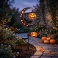 thumbnail image 3 of Solar Halloween Garden Stake Light, No Wiring Solar Powered Yard Stake Light, Versatile Halloween Decor for Garden Pathway Patio （Bat）, 3 of 7