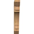 thumbnail image 2 of Ekena Millwork 5 1/2"W x 30"D x 36"H Merced Slat Smooth Bracket, Western Red Cedar, 2 of 4