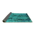 thumbnail image 2 of Ahgly Company Indoor Rectangle Oriental Turquoise Blue Industrial Area Rugs, 8' x 12', 2 of 4