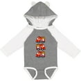 thumbnail image 3 of Inktastic Fire Truck Firefighter Bear Boys or Girls Long Sleeve Baby Bodysuit, 3 of 5