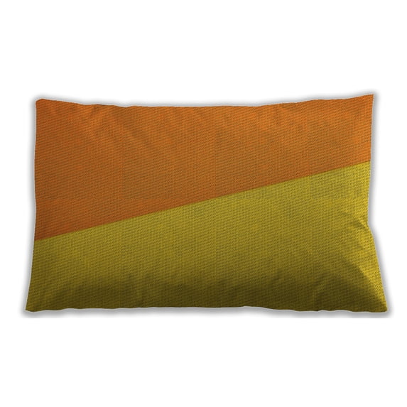Ahgly Company Outdoor Rectangular Contemporary Lumbar Throw Pillow, 13 inch by 19 inch