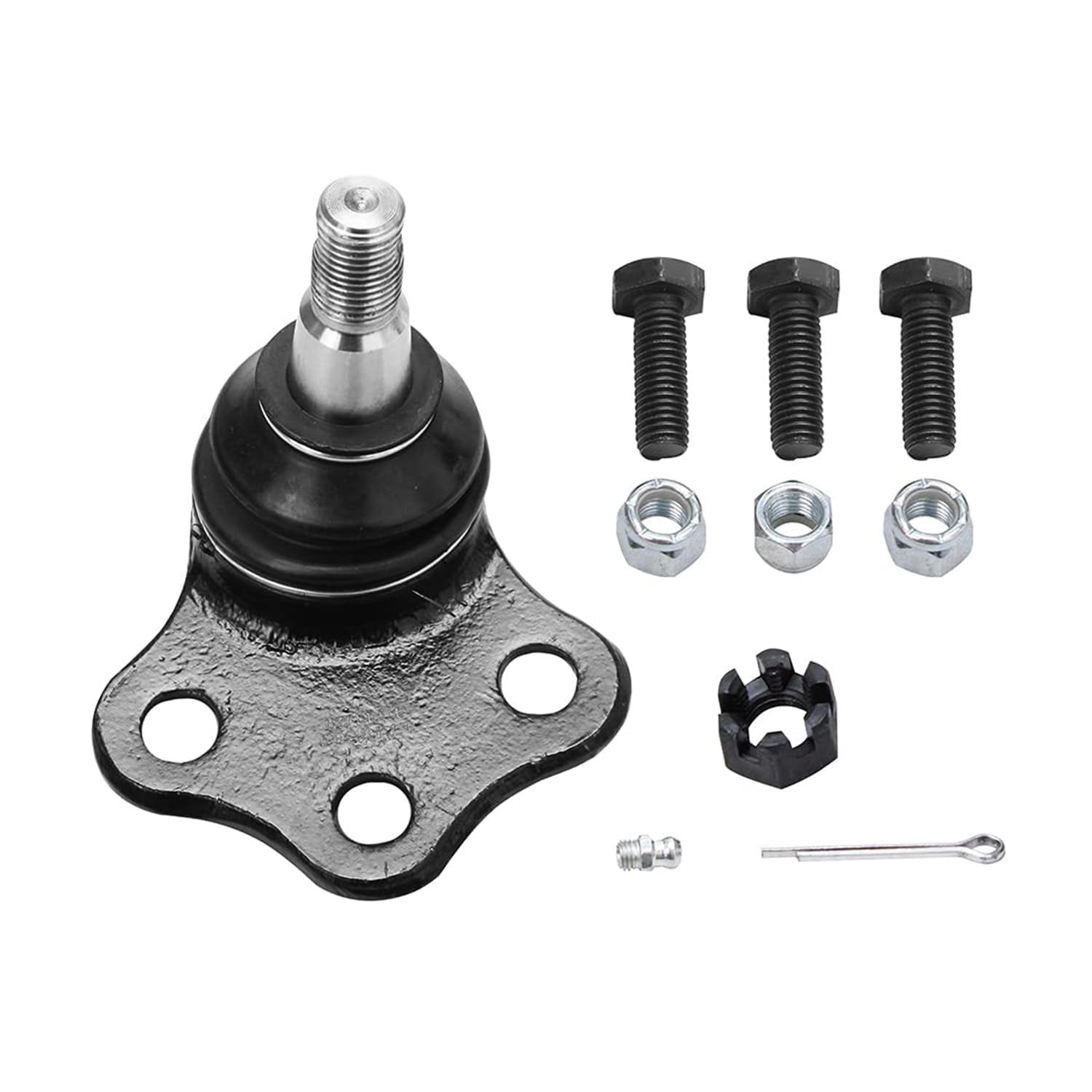 Detroit Axle - RWD Front Upper and Lower Ball Joints Replacement for 2000 2001 Dodge Ram 1500
