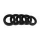 thumbnail image 1 of Anillo de Sello de Aceite Universal TG4 Lip Sello de Eje Rotativo 38x58x12mm Alta Presión Caucho NBR Negro 5 Pcs, 1 of 7
