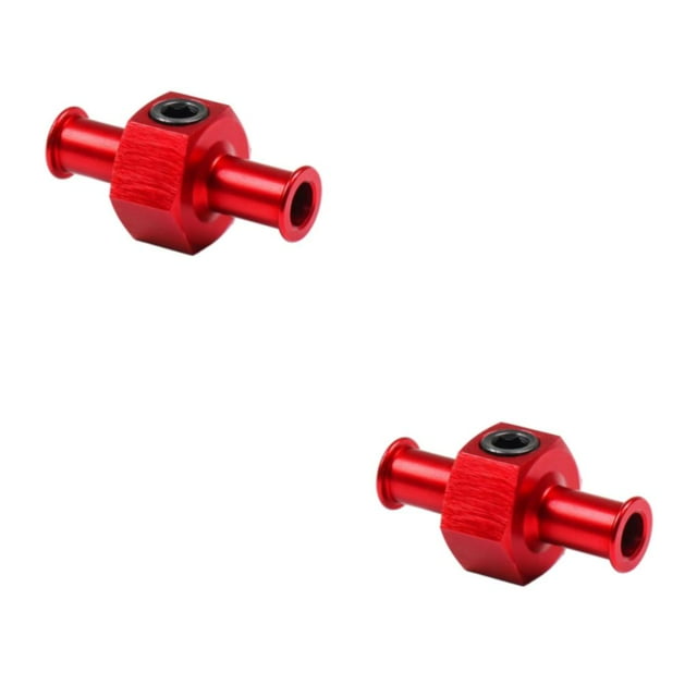 Wweixi High Durability Nitrous Pressure Gauge Adapter Seal For Accurate Readings Gauge T Simple And Effective red 2Set