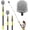 12FT, variant on 20FT High Cobweb Duster with Extension Pole, Spider Web Brush for Cleaning with 3-12FT Telescopic Pole, 8" Larger Extendable Duster for High Indoor & Outdoor Webs