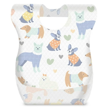 Upward Baby Food-Catching Disposable Bibs - 36-Pack - 6m  Unisex - Infant
