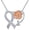 Breast Cancer-Heart, variant on 925 Sterling Silver Breast Cancer/Miscarriage/Autism Pendant Necklace for Women Cross Religious Jewelry with Gift Box