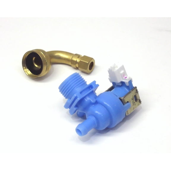 Dishwasher Water Inlet Solenoid Valve W10327250 with Adapater for Whirlpool