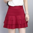 thumbnail image 4 of Easter Carnival Elegant High Waist Layered Maxi Skirt Featuring Built-In Elastic Shorts For Versatile Formal And Casual Occasions, 4 of 6