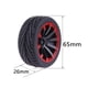 thumbnail image 4 of Neumáticos de goma Zulema con tuercas de tornillo para modelo B, 4 of 8