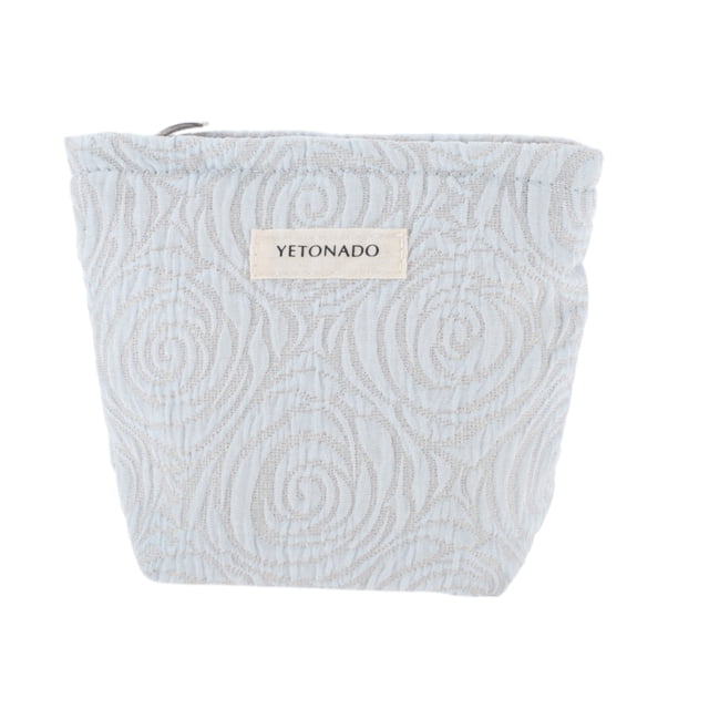 Bolsas de Maquillaje de Rosa Portátil 1 Pc Única Bargains Poliéster Azul Pequeña