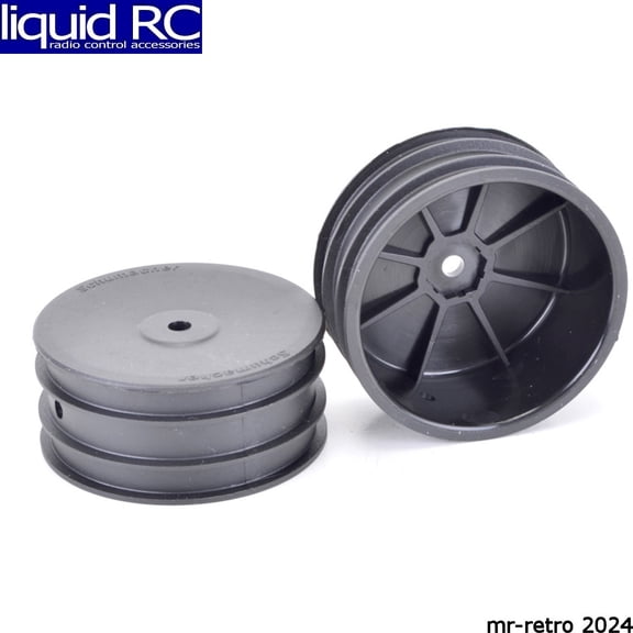 Schumacher Racing Products Ltd U4495 Wheel; Hex Front - Black - 4WD - Pr