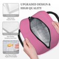 thumbnail image 3 of Easygdp Gingham Bolsa de Almuerzo Insulada Grande, Forro de Aluminio, Diseño Espacioso, a Prueba de Fugas, Ideal para Trabajo, Picnics, Viajes y Actividades al Aire Libre, 3 of 6