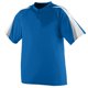 thumbnail image 1 of Augusta Sportswear Power Plus - Camiseta de béisbol para hombre, talla M, color azul real/blanco/gris plateado Augusta 00784371462352, 1 of 1
