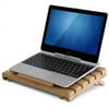Furinno FNCJ-33027 Bamboo Notebook Cooling Desk Tray, Natural