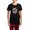 With Red Plaid Pant, variant on CafePress - Irish Firefighter Shamrocks Women's Dark Pajamas - Women's Short Sleeve Print T-Shirt and Pants Dark Cotton Pajama Set