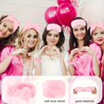 thumbnail image 6 of 11pcs Women'S Multicolor Hair Curling Set with No-Heat Waves, High-Quality Sleep Cap, Velvet Color Satin Pillowcase, Bow Headband, and Sleeping Bag - Ideal Gift Storage Bag for Curly Hair, 6 of 10