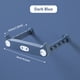 thumbnail image 3 of Yuarrent Soporte para bolsas de basura colgador de bolsas de basura montado en la pared, estante sin perforaciones para el hogar, oficina, baño, Cocina y Comedor Azul oscuro Yuarrent HA060047-02, 3 of 6