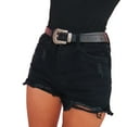 thumbnail image 6 of Sunisery Women's Short Jeans High Waist Classic Holes Shorts for Female, 6 of 8