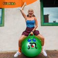 thumbnail image 3 of WALIKI Hopper Ball for Kids | Hippity Hop Ball | Jumping Hopping Ball | Therapy Ball | Green (Ages: 16-101 (29"/75CM)), 3 of 6