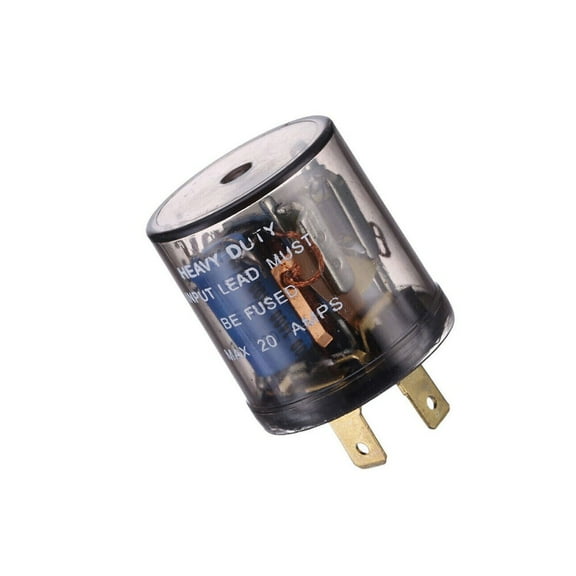 2-Pin Electronic LED Flasher Relay 12V LED Turn Signal Light Blinker Relay EF32 20 Amps 12V