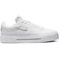 thumbnail image 6 of Nike Court Legacy Lift Women's Shoes (FZ2606-100, Summit White/White/Phantom/Light) Size 10.5, 6 of 7