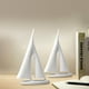 thumbnail image 3 of Pack Of 2 Sculptures Sailship For Home Decor Statue Moderna Ships Decoration Nautical Decorative For Living Room Shelf Table Office, 3 of 5
