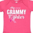 thumbnail image 4 of Inktastic Breast Cancer Awareness My Grammy is a Fighter Boys or Girls Baby Bodysuit, 4 of 5