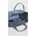 thumbnail image 7 of Marc Jacobs Women's Canvas Solid Print Tote Handbag, Blue Shadow, 7 of 7