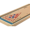 thumbnail image 3 of Carrom Jeu de Shuffleboard en Bois pour Intérieur et Extérieur avec Palets, 3 of 5