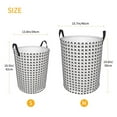 thumbnail image 5 of Fotbe Laundry Hamper With Durable Leather Laundry Basket Airplane Thickened Waterproof Round Collapsible Laundry Hamper, Dirty Clothes Laundry Basket, 5 of 8