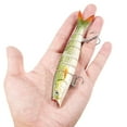 thumbnail image 4 of Cebos TARUOR 140mm Multi articulado Swimbait hundimiento cebo realista 8 segmentos pesca Swimbait ce Taruor Cebos, 4 of 7