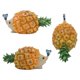 thumbnail image 4 of Modelos de erizo simulados, figuritas de animales lindos, Mini figuritas de piña, animales de jardín, micropaisaje para dormitorio y escritorio, 4 of 4