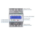 thumbnail image 3 of 3 Phase 4 Wire Energy Meter 220/380V 5-80A Energy Consumption KWh Meter DIN Rail Installation Digital Electric Power Meter With LCD Backlight Display, 3 of 7