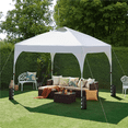 thumbnail image 3 of Yaheetech 10x10 FT Pop Up Canopy Tent with Roller Bag, White, 3 of 9