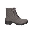 thumbnail image 2 of Easy Street Womens Elsie  Faux Leather Pull On Combat & Lace-up Boots, 2 of 4
