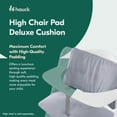 thumbnail image 1 of hauck Coussin de Chaise Haute de Luxe pour Chaise Haute Alpha+ et Beta+, Gris, 1 of 8