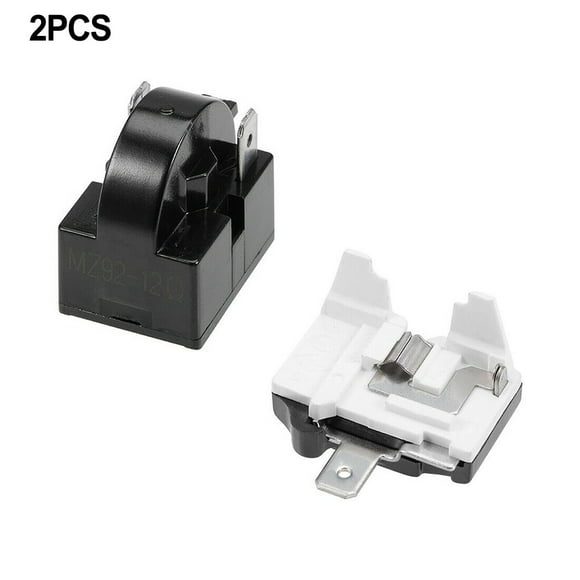 Refrigerator Ptc Starter Relay Replacement 2 Pins Compressor Overload Protector
